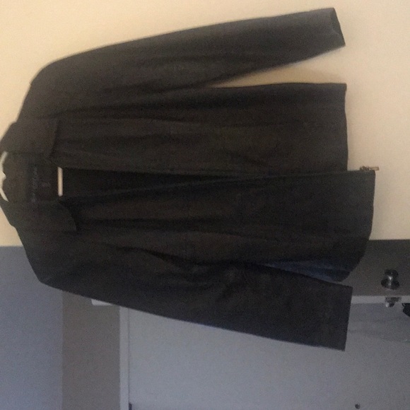 Black leather Kenneth Cole leather jacket - Picture 2 of 2